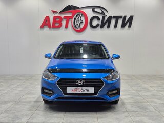 2017 Hyundai Solaris II, синий, 1155000 рублей, вид 2
