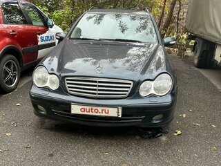 2004 Mercedes-Benz C-Класс 220 II (W203) Рестайлинг, синий, 639999 рублей, вид 2