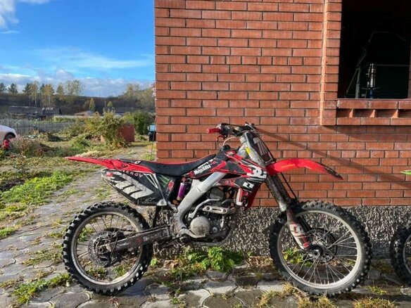 2009 Honda CRF 250R, красный, 259000 рублей