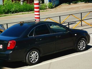 2011 Chevrolet Lacetti I, чёрный, 535000 рублей, вид 4