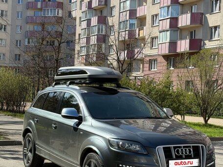 2008 Audi Q7 I (4L), серый, 1890000 рублей, вид 2