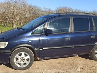 2001 Opel Zafira A, синий, 320000 рублей, вид 3