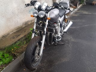 1998 Yamaha XJR1300, серебристый, 300000 рублей, вид 4