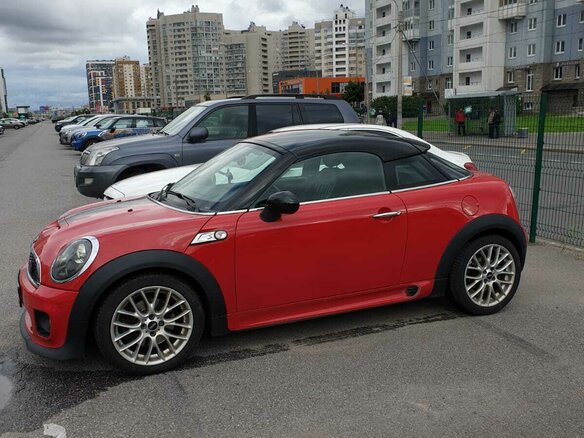 2013 Mini Coupe Cooper S I, красный, 1180000 рублей - вид 5