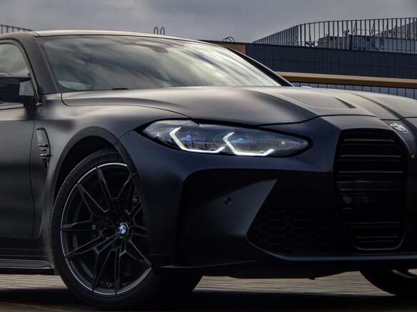 2021 BMW M3 Competition Package VI (G80), чёрный, 7107505 рублей - вид 5