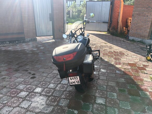 2005 Yamaha XVS1100, чёрный, 525000 рублей - вид 7