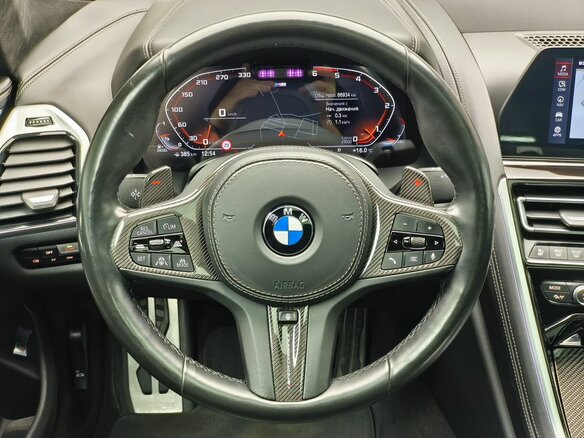 2020 BMW 8 серии Gran Coupe 840d xDrive II (G14/G15/G16), чёрный, 6410000 рублей - вид 25