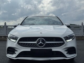 2023 Mercedes-Benz A-Класс 180 Long IV (W177) Рестайлинг, белый, 2263471 рублей, вид 2