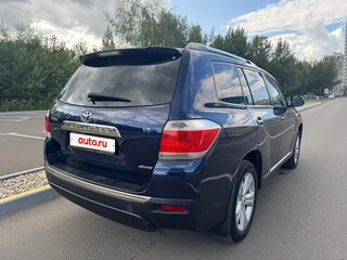 2011 Toyota Highlander II (XU40) Рестайлинг, синий, 2100000 рублей, вид 5