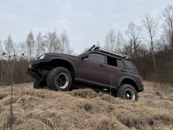 1999 Chevrolet Tracker II, красный, 625000 рублей - вид 6
