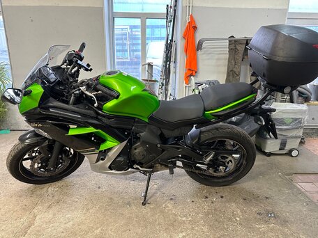 2014 Kawasaki Ninja 400, зелёный, 475000 рублей, вид 3