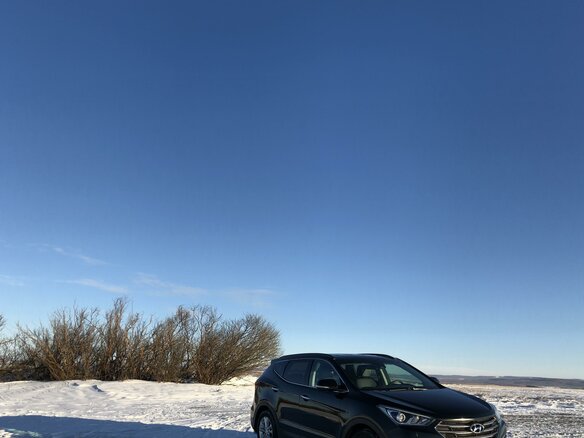 2017 Hyundai Santa Fe III Рестайлинг, чёрный - вид 21