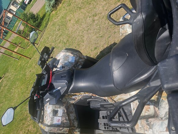 2018 Stels ATV-650 Guepard ST, серый, 700000 рублей - вид 5