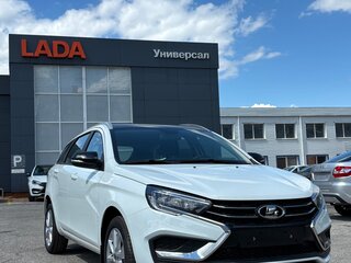 2024 Lada (ВАЗ) Vesta SW I Рестайлинг (NG), белый, 1800000 рублей, вид 4