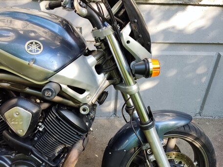 2003 Yamaha BT1100 Bulldog, серый, 425000 рублей, вид 2