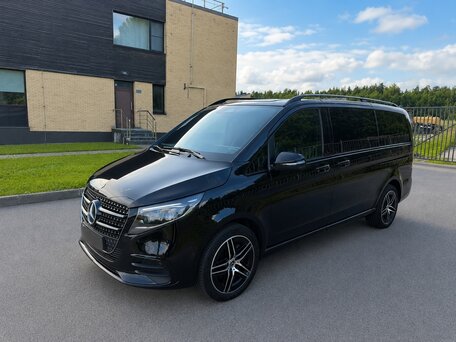 2024 Mercedes-Benz V-Класс Long 300 d длинный III (W447) Рестайлинг 2, чёрный, 10990000 рублей, вид 2