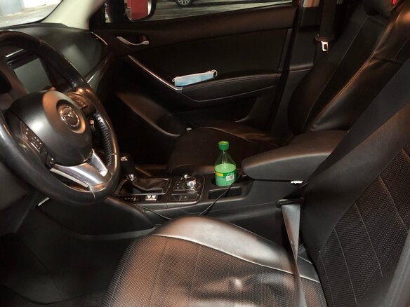 2015 Mazda CX-5 I Рестайлинг, красный, 1800000 рублей - вид 5