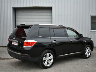 2011 Toyota Highlander II (XU40) Рестайлинг, чёрный, 1649000 рублей, вид 4