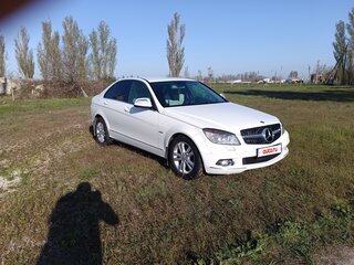 2007 Mercedes-Benz C-Класс 180 Kompressor III (W204), белый, 1200000 рублей, вид 3