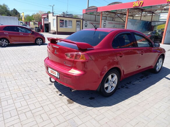 2008 Mitsubishi Lancer X, красный, 799900 рублей - вид 5