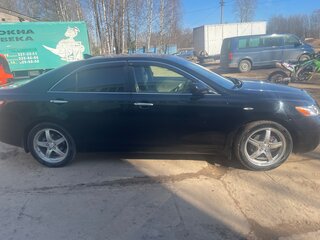 2007 Toyota Camry VI (XV40), чёрный, 1300000 рублей, вид 2