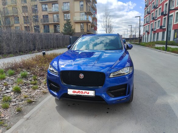 2018 Jaguar F-Pace I, синий, 2999999 рублей - вид 1