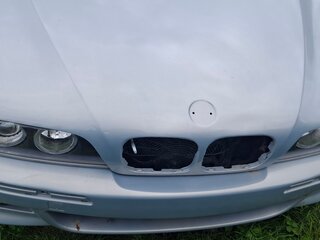 1998 BMW 5 серии 520i IV (E39), серебристый, 400000 рублей, вид 4