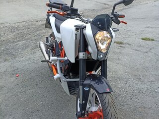 2012 KTM 200 Duke, оранжевый, 230000 рублей, вид 3