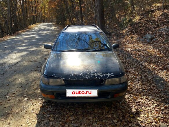 1993 Toyota Caldina I, зелёный, 130000 рублей - вид 5