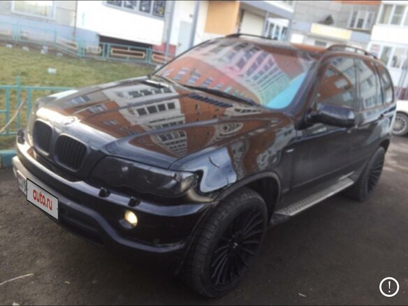 2000 BMW X5 4.4i I (E53), чёрный, 1000000 рублей - вид 6
