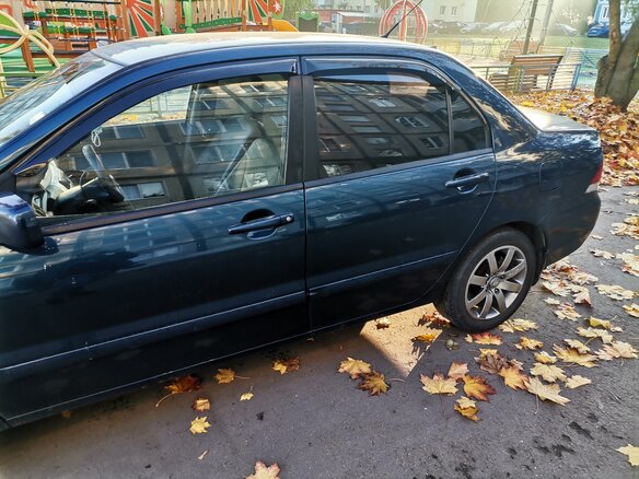 2006 Mitsubishi Lancer IX Рестайлинг, синий - вид 3