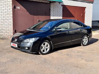 2009 Honda Civic VIII Рестайлинг, чёрный, 735000 рублей, вид 2