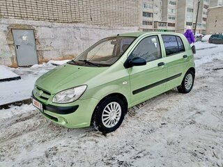 2008 Hyundai Getz I Рестайлинг, зелёный, 555000 рублей, вид 1