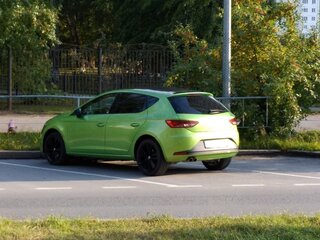 2014 SEAT Leon III, зелёный, 1350000 рублей, вид 3