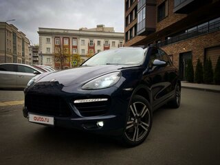 2013 Porsche Cayenne Diesel II (958), синий, 2500000 рублей, вид 2