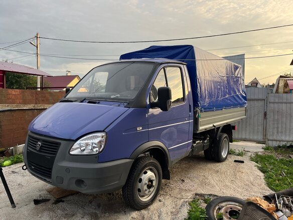 2009 ГАЗ ГАЗель (3302), синий, 1000000 рублей