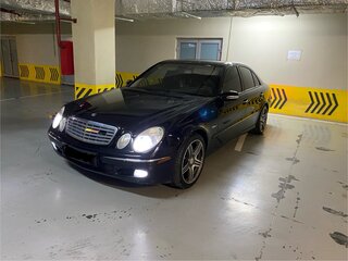2005 Mercedes-Benz E-Класс 350 III (W211, S211), чёрный, 1850000 рублей, вид 1