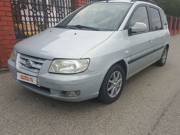 2003 Hyundai Matrix I, серебристый