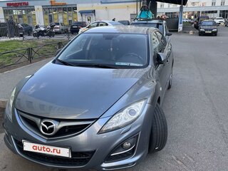 2012 Mazda 6 II (GH) Рестайлинг, серый, 650000 рублей, вид 1