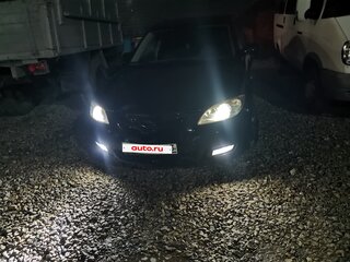 2008 Mazda 3 I (BK) Рестайлинг, чёрный, 660000 рублей, вид 3