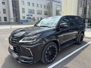 2017 Lexus LX 450d III Рестайлинг 2, чёрный, 11900000 рублей, вид 1