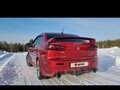 2008 Mitsubishi Lancer X, красный, 1180000 рублей - вид 4