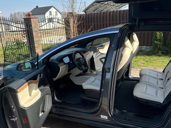 2020 Tesla Model X Long Range Plus I, серый, 4700000 рублей - вид 10