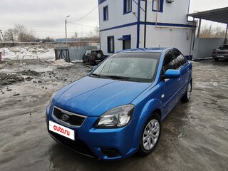 2010 Kia Rio II Рестайлинг, синий, 630000 рублей, вид 1