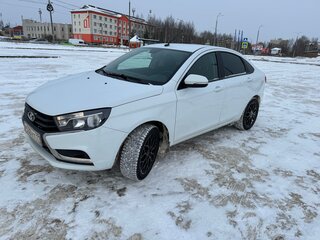 2021 Lada (ВАЗ) Vesta I, белый, 1155000 рублей, вид 1