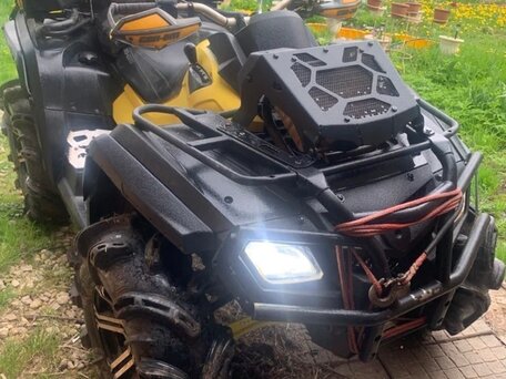 2011 BRP Can-Am Outlander 800, жёлтый, 950000 рублей, вид 2