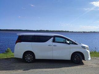 2017 Toyota Alphard III Рестайлинг, белый, 3950000 рублей, вид 5