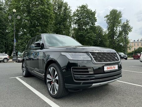 2021 Land Rover Range Rover IV Рестайлинг, чёрный, 13500000 рублей, вид 2