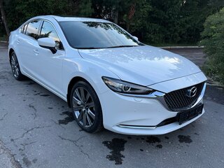 2018 Mazda 6 III (GJ) Рестайлинг 2, белый, 4800000 рублей, вид 4