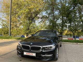 2018 BMW 5 серии 520d xDrive VII (G30/G31/G38), чёрный, 3700000 рублей, вид 2